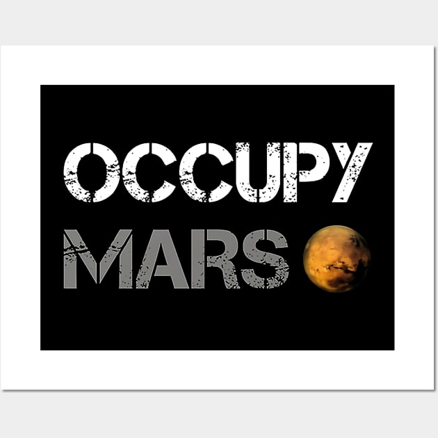 Occupy Mars Wall Art by kani